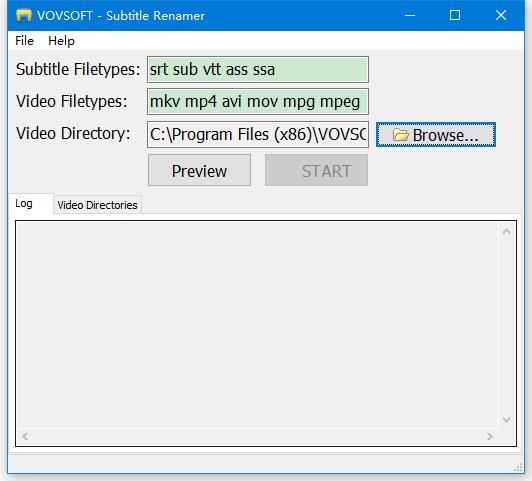  Vovsoft Subtitle Renamer下载